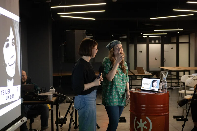 Photo from Tbilisi A11y & UX Day #15