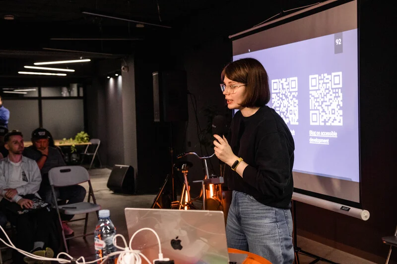 Photo from Tbilisi A11y & UX Day #24