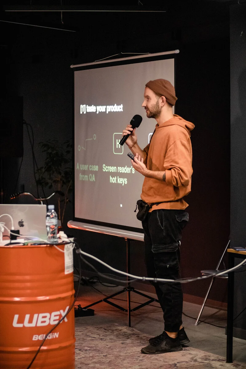 Photo from Tbilisi A11y & UX Day #147