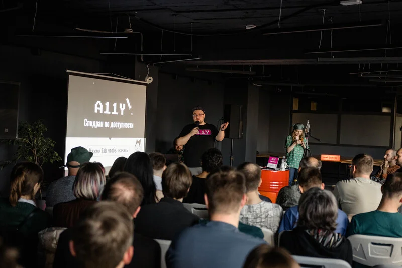 Photo from Tbilisi A11y & UX Day #166