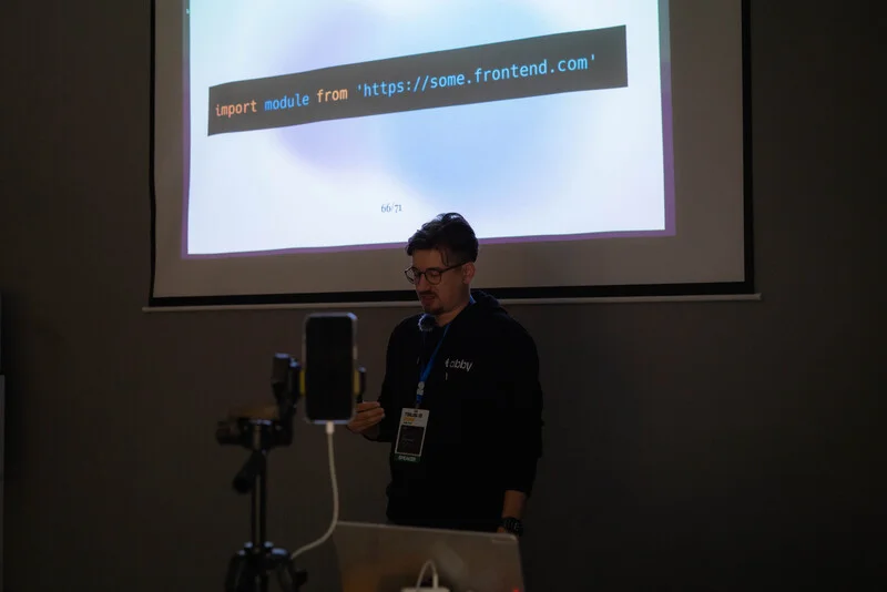 Photo from Tbilisi JS Conf #14