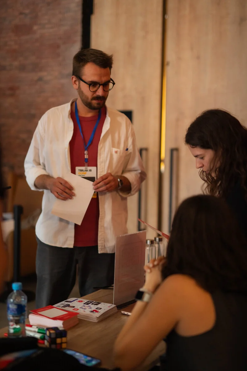 Photo from Tbilisi JS Conf #20