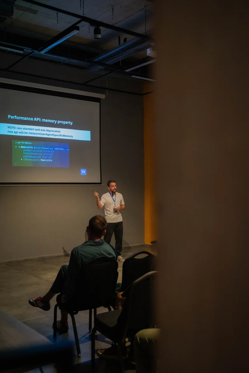 Photo from Tbilisi JS Conf #104