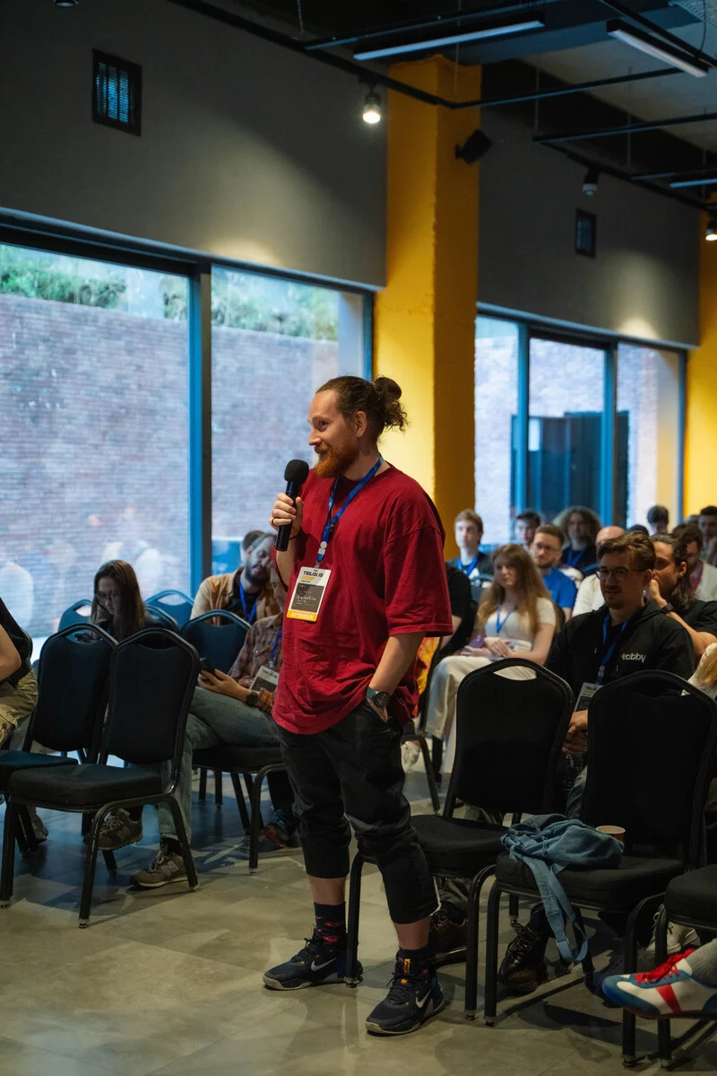 Photo from Tbilisi JS Conf #120