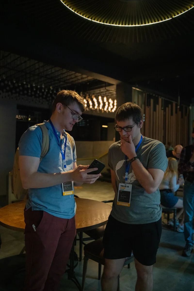 Photo from Tbilisi JS Conf #192