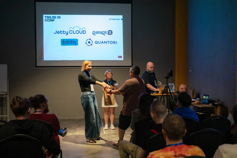 Photo from Tbilisi JS Conf #239