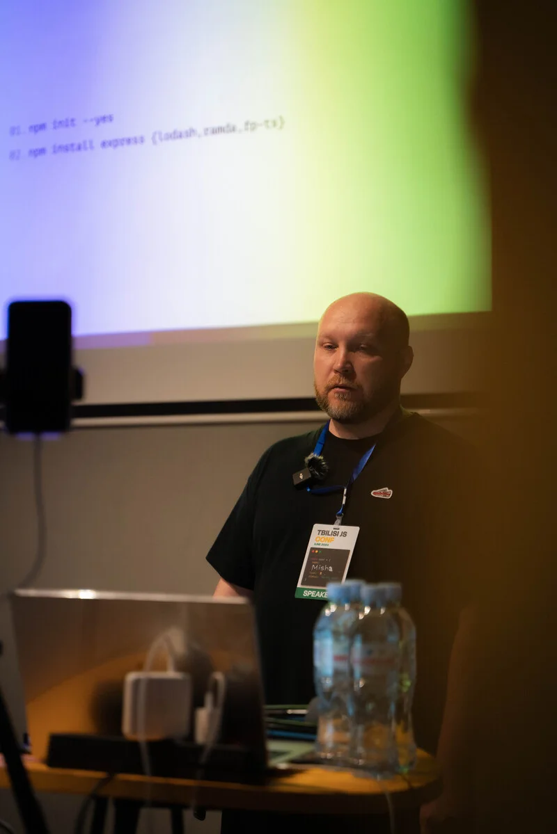 Photo from Tbilisi JS Conf #266