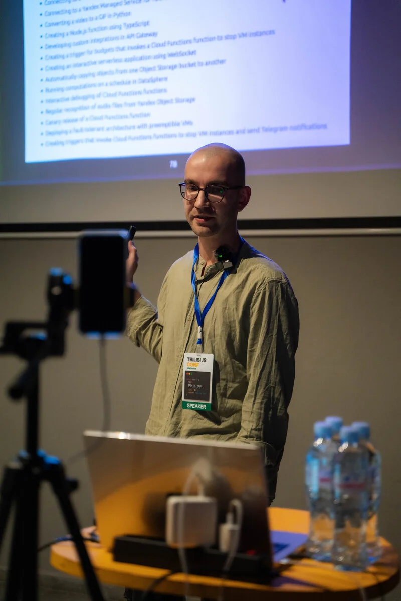 Photo from Tbilisi JS Conf #319
