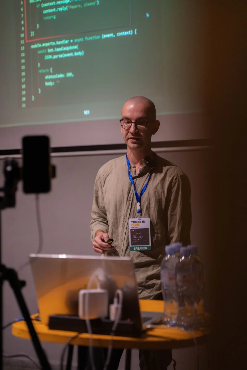 Photo from Tbilisi JS Conf #324