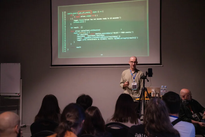 Photo from Tbilisi JS Conf #325
