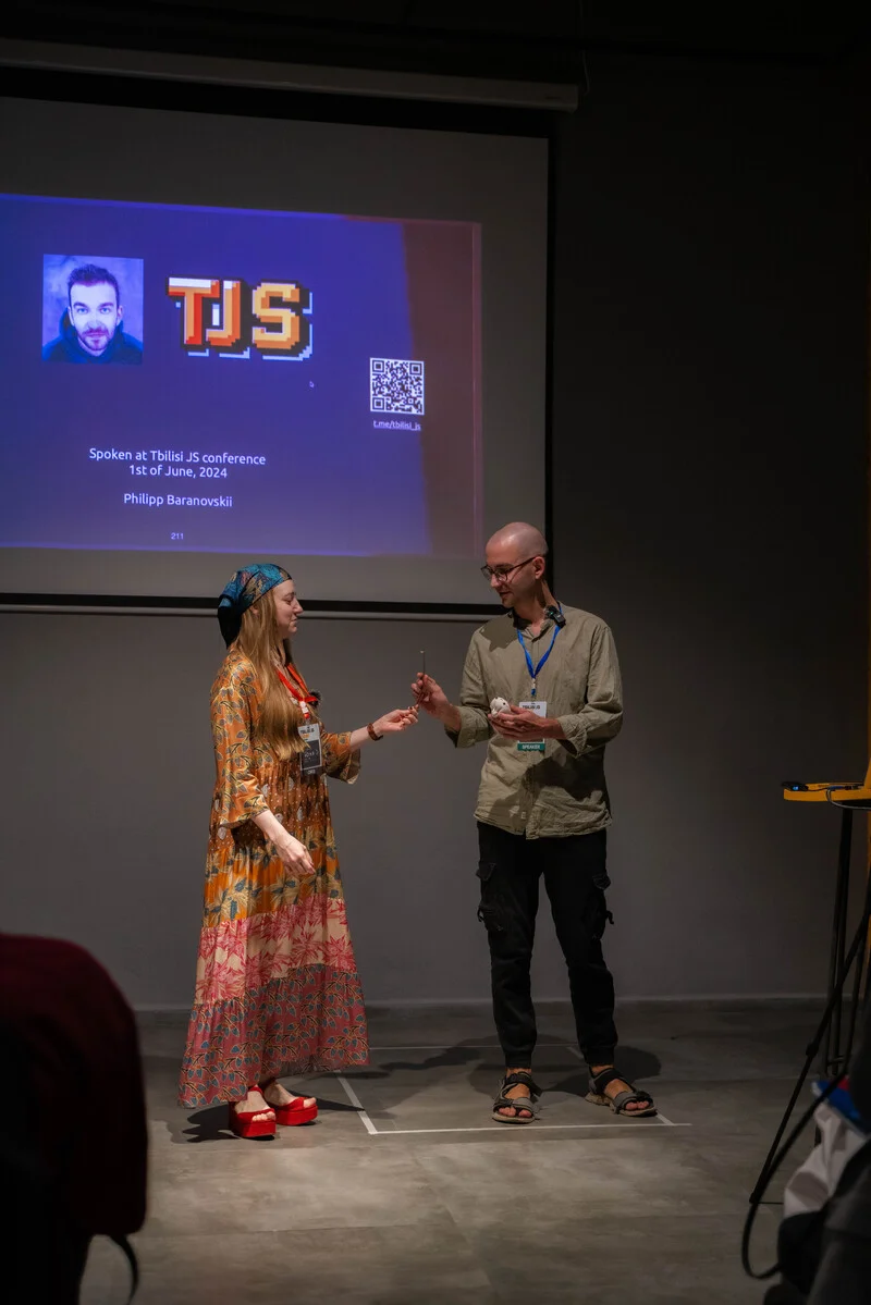 Photo from Tbilisi JS Conf #350