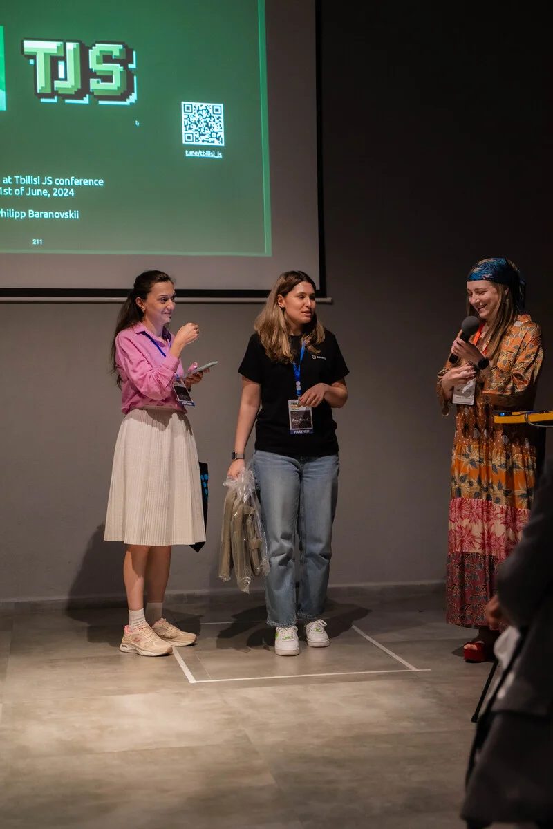 Photo from Tbilisi JS Conf #352