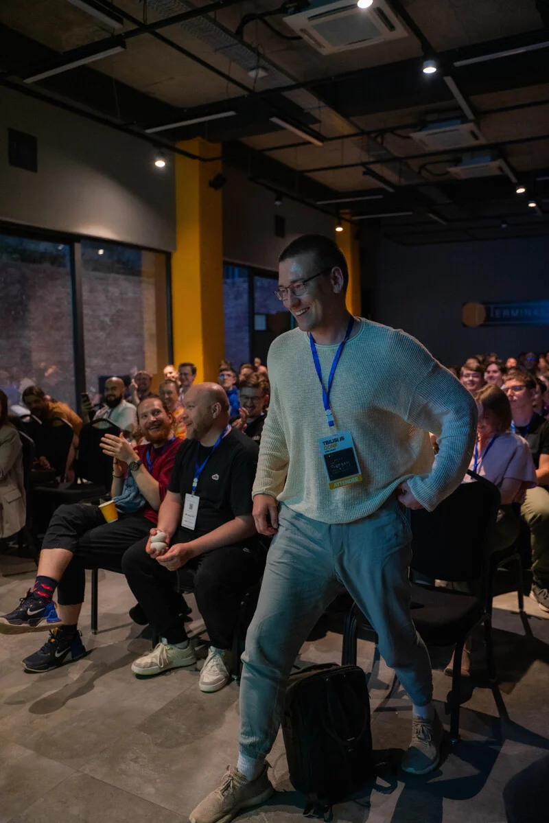 Photo from Tbilisi JS Conf #355