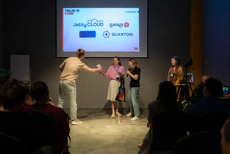 Photo from Tbilisi JS Conf #361