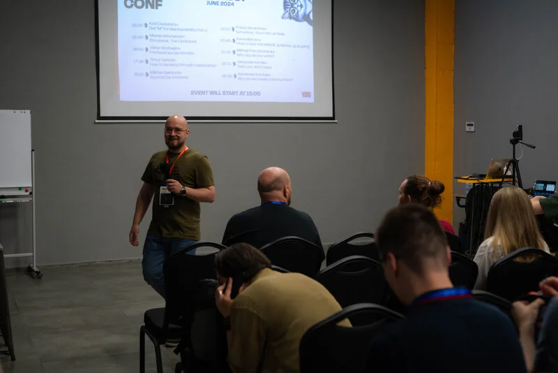 Photo from Tbilisi JS Conf #401
