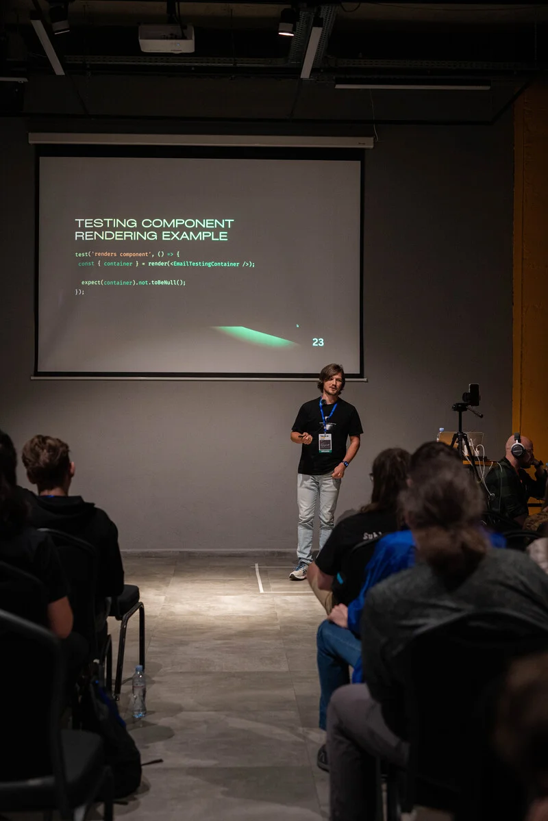 Photo from Tbilisi JS Conf #489