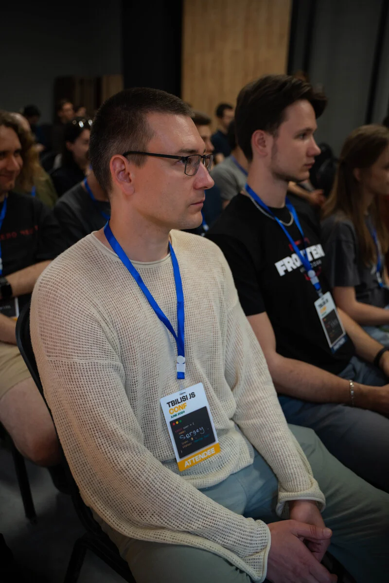 Photo from Tbilisi JS Conf #490