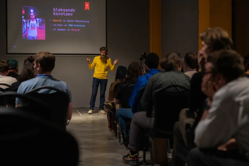 Photo from Tbilisi JS Conf #513