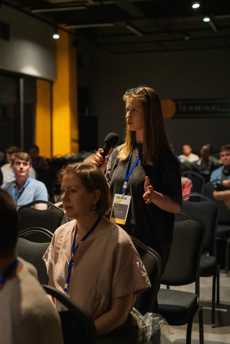 Photo from Tbilisi JS Conf #540