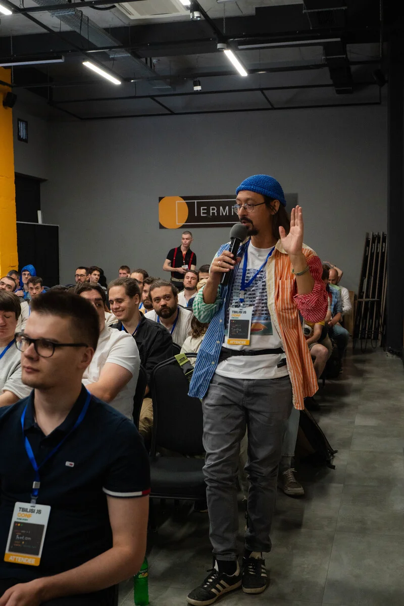 Photo from Tbilisi JS Conf #575