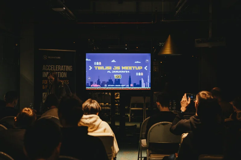 Photo from Tbilisi JS Meetup #1 #3