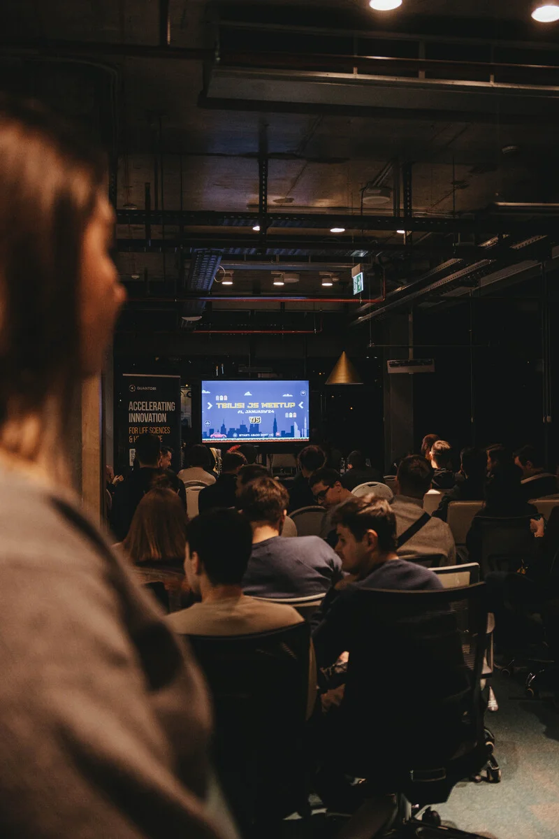 Photo from Tbilisi JS Meetup #1 #5