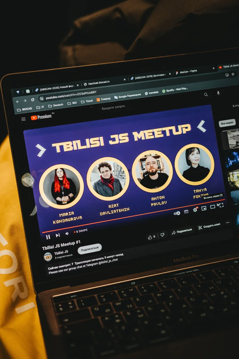 Photo from Tbilisi JS Meetup #1 #9