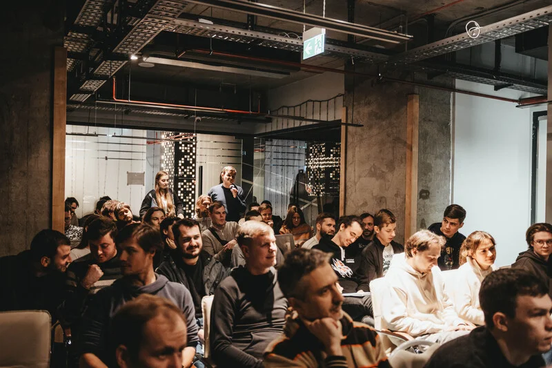Photo from Tbilisi JS Meetup #1 #20