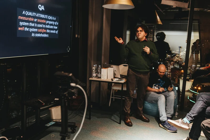 Photo from Tbilisi JS Meetup #1 #24