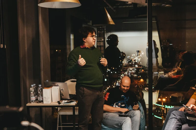 Photo from Tbilisi JS Meetup #1 #26