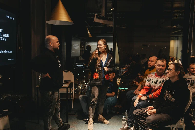 Photo from Tbilisi JS Meetup #1 #66