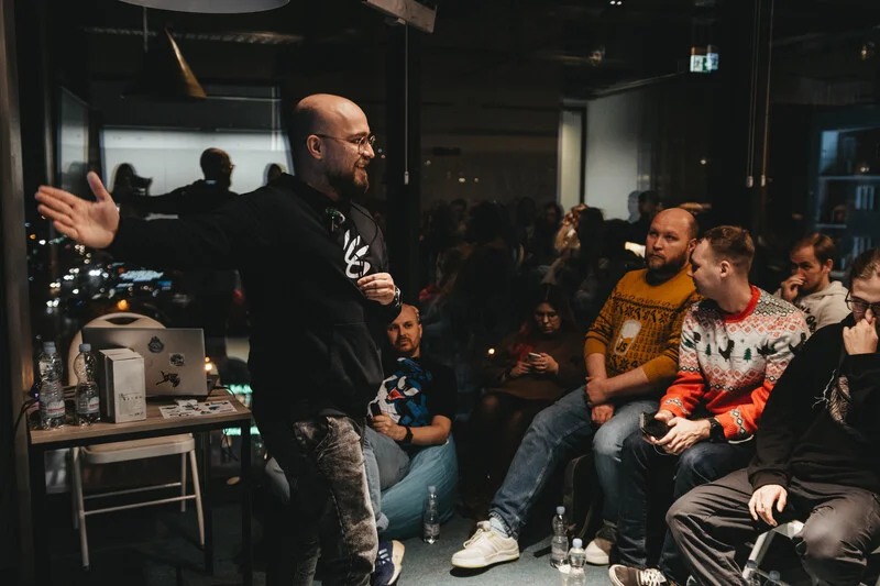 Photo from Tbilisi JS Meetup #1 #69