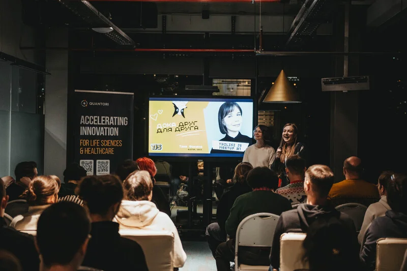 Photo from Tbilisi JS Meetup #1 #83