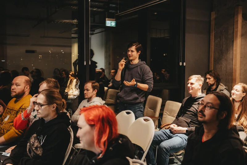 Photo from Tbilisi JS Meetup #1 #86