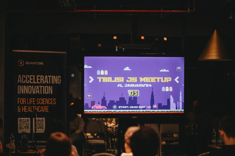 Photo from Tbilisi JS Meetup #1 #107