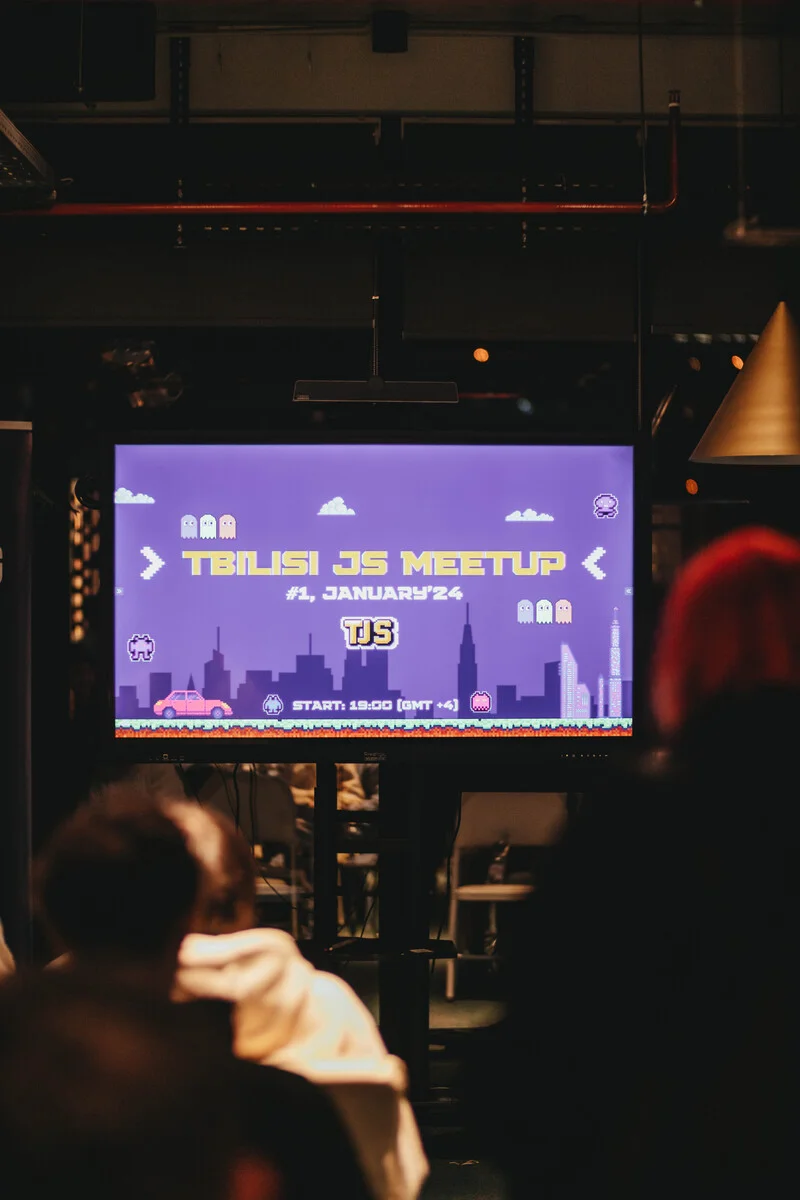 Photo from Tbilisi JS Meetup #1 #108