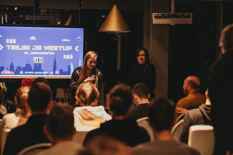 Photo from Tbilisi JS Meetup #1 #122