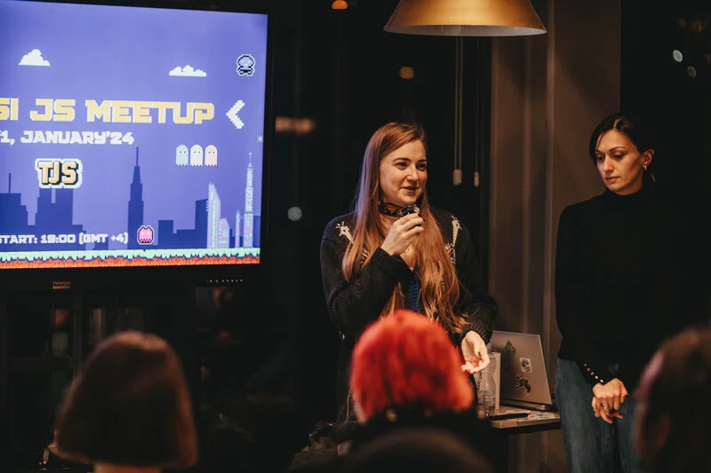 Photo from Tbilisi JS Meetup #1 #124