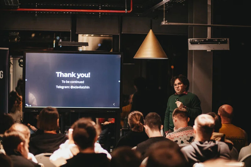 Photo from Tbilisi JS Meetup #1 #156