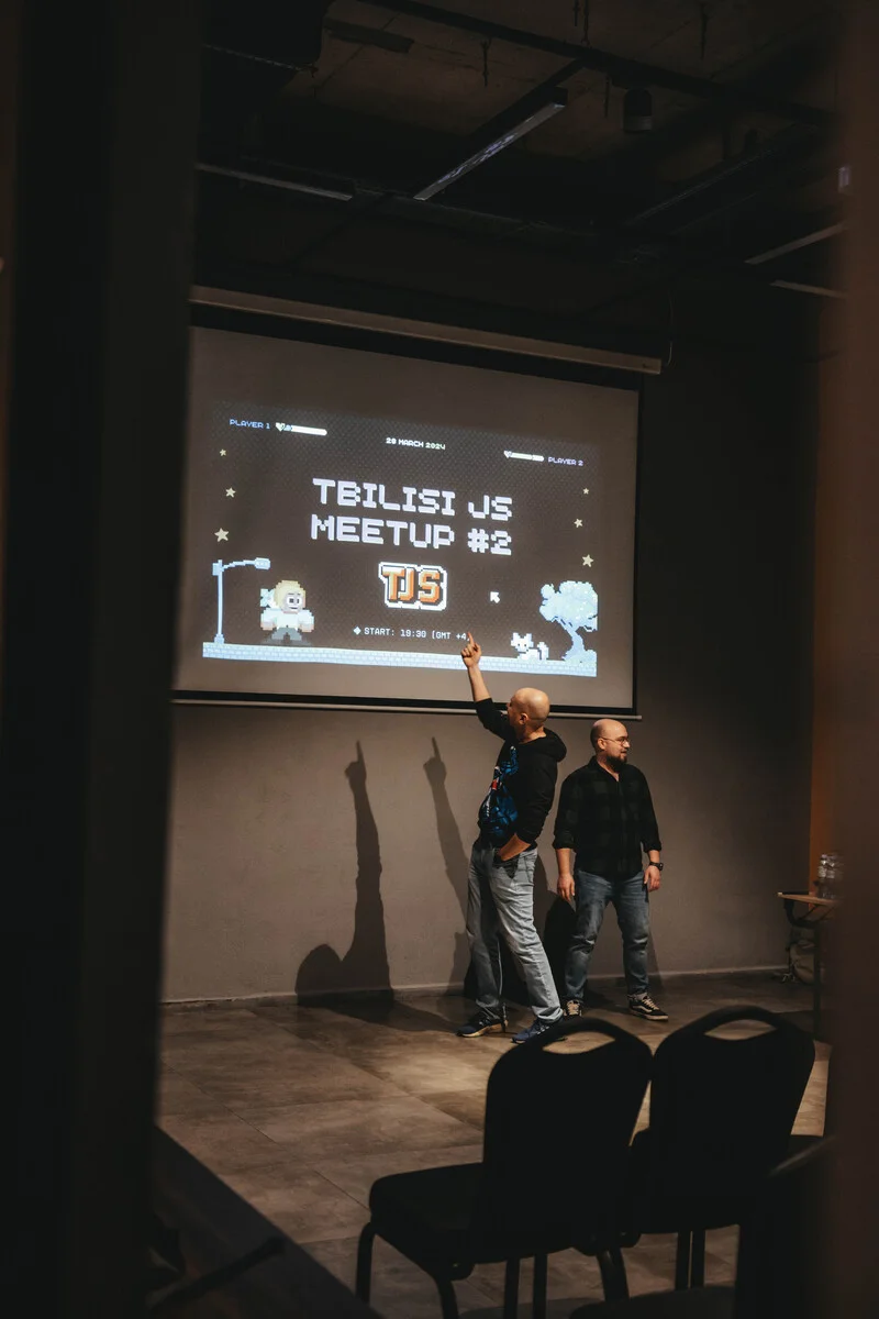 Photo from Tbilisi JS Meetup #2 #89