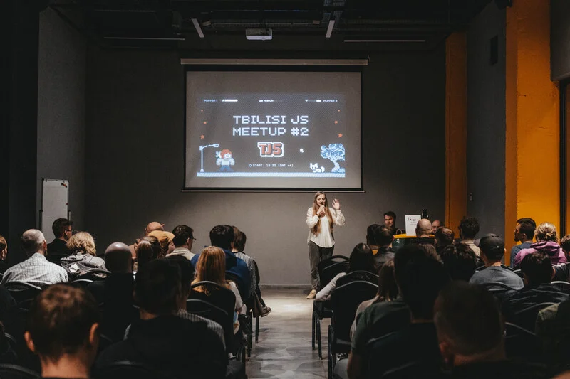 Photo from Tbilisi JS Meetup #2 #106