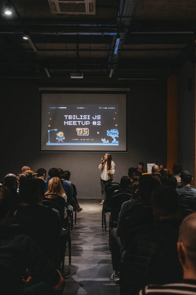 Photo from Tbilisi JS Meetup #2 #107
