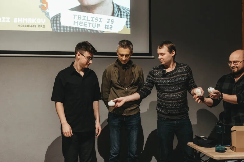 Photo from Tbilisi JS Meetup #2 #203