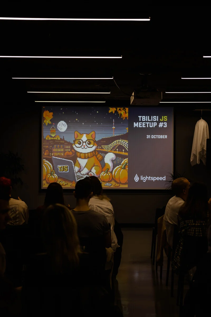 Photo from Tbilisi JS Meetup #3 #186