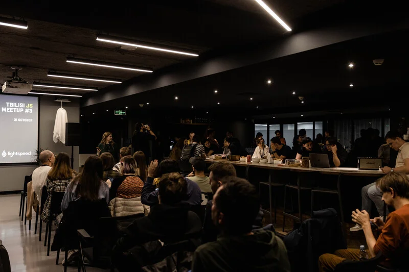 Photo from Tbilisi JS Meetup #3 #187