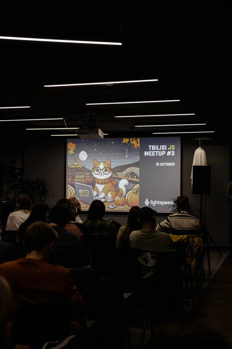 Photo from Tbilisi JS Meetup #3 #189