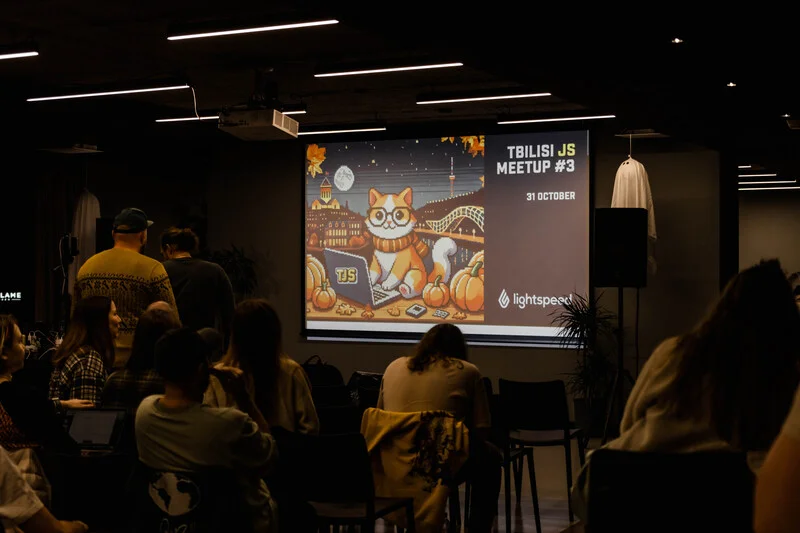 Photo from Tbilisi JS Meetup #3 #197