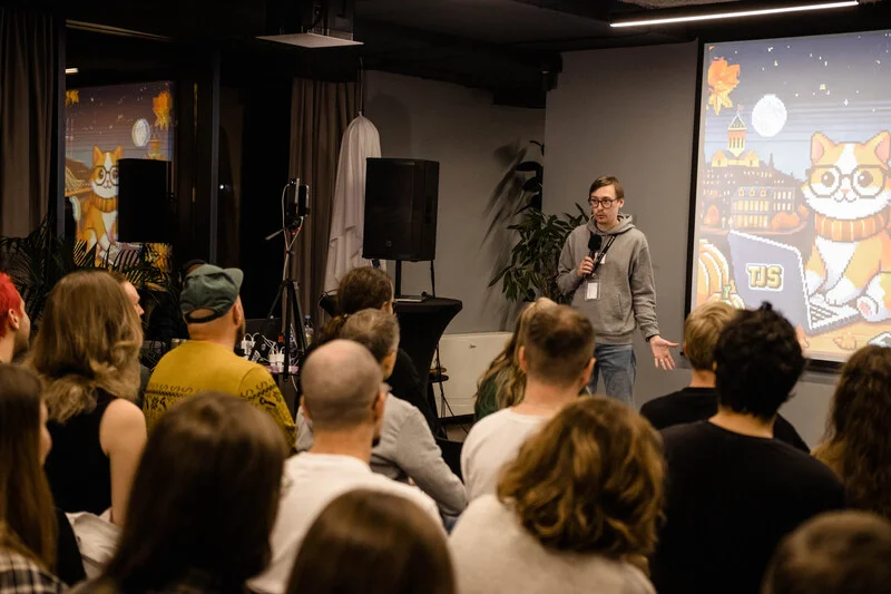 Photo from Tbilisi JS Meetup #3 #208