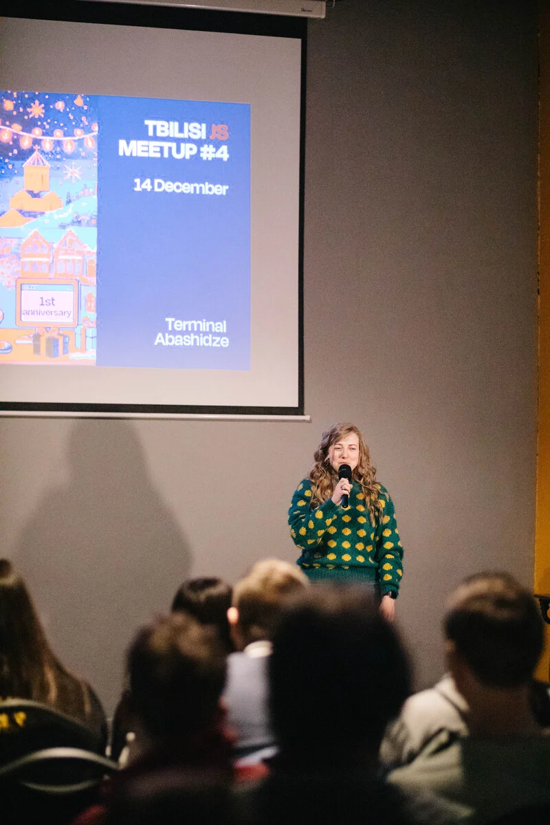 Photo from Tbilisi JS Meetup #4 #14