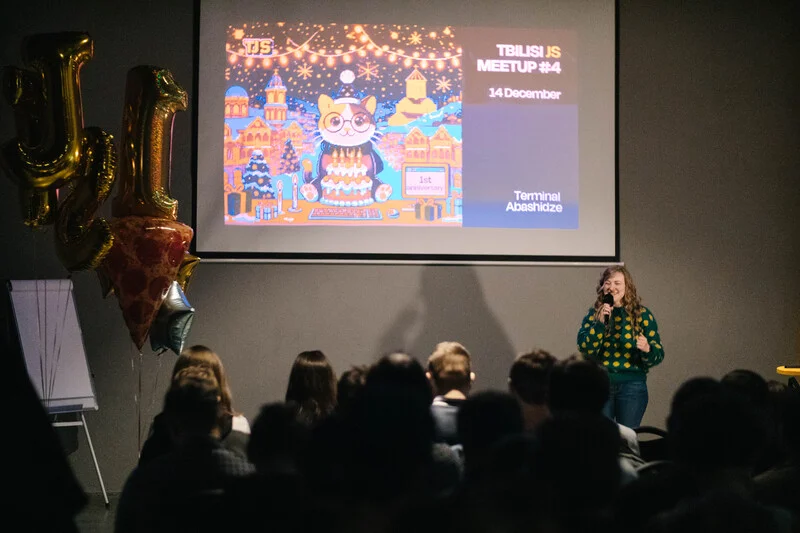 Photo from Tbilisi JS Meetup #4 #16